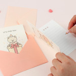 Usage example - Busisi Bear Message Card and Envelope Set
