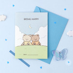 Cloud - Busisi Bear Message Card and Envelope Set