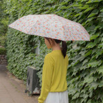 Dailylike Pattern Automatic Three Folding Umbrella
