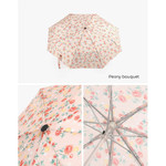 Dailylike Pattern Automatic Three Folding Umbrella