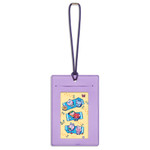 Back of BT21 Cooky Leather Patch Luggage Name Tag