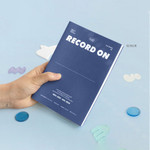 02 blue - Iconic 2024 Record On B6 Dated Weekly Diary Planner