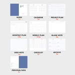 planner pages  - Iconic 2024 Record On B6 Dated Weekly Diary Planner