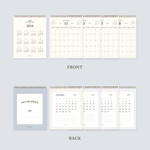 calendar pages - Iconic 2024 Standing Flip Monthly Desk Calendar