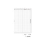 Light snow - More Basic B5 Lined Grid Notepad