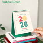 Bubble Green - Indigo 2026 The Temperature Of The Day Desk Calendar