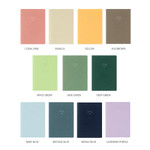 Colors of 2024 Table Talk Basic A5 Dated Weekly Planner Diary