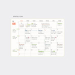 Monthly plan - 2024 Table Talk B6 Dated Weekly Planner Diary