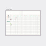 Project plan - 2024 Table Talk B6 Dated Monthly Planner Diary
