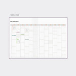 Yearly plan - 2024 Table Talk B6 Dated Monthly Planner Diary