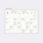 Monthly plan - 2024 Table Talk B6 Dated Monthly Planner Diary