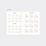 Calendar - 2024 Table Talk B5 Dated Monthly Planner Diary