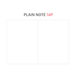 plain note - O-check 2024 Mon Journal A5 Dated Weekly Diary Planner