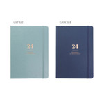 Colors - O-check 2024 Mon Journal A5 Dated Weekly Diary Planner