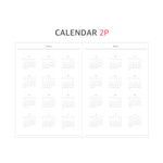 Calendar - O-check 2024 Mon Journal A5 Dated Weekly Diary Planner