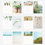 calendar pages - O-check 2024 My Four Seasons Desk Standing Calendar