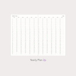 Yearly plan - 2024 A'round Large Dated Weekly Planner Agenda