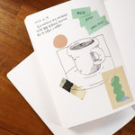 plain note - O-check 2024 Compact B6 Dated Monthly Diary Planner
