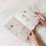 monthly plan - O-check 2024 Compact B6 Dated Monthly Diary Planner