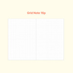 grid note  -check 2024 Compact B6 Dated Monthly Diary Planner