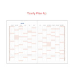 Yearly plan - O-check 2024 Les Beaux Jours Pocket Dated Weekly Diary Planner