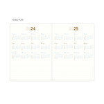 Yearly plan - 2024 Making Memory A5 Dated Weekly Planner Agenda
