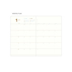 Monthly plan - 2024 Making Memory Medium Dated Monthly Planner Agenda