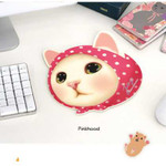 Jetoy Choo Choo cute cat face mouse pad