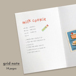 grid note - Iconic 2024 Simple A5 Medium Dated Weekly Planner