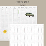yearly plan - Iconic 2024 Simple A5 Medium Dated Weekly Planner
