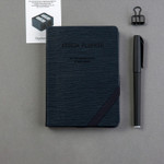 Navy - 2024 Simple Small Dated Weekly Planner Agenda