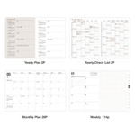 2024 Simple Small Dated Weekly Planner Agenda