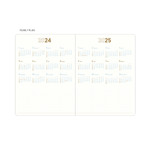 Yearly plan - 2024 Notable Memory Slim B5 Dated Monthly Planner Agenda