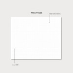 Grid note - 2024 Popo B6 Dated Weekly Planner Diary