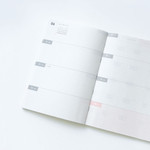 Weekly plan - 2024 Popo B6 Dated Weekly Planner Diary