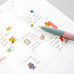 Detail of 2024 Basic B6 Dated Weekly Planner Agenda