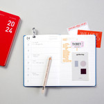 Weekly plan - 2024 Basic B6 Dated Weekly Planner Agenda