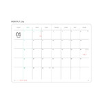Monthly - 2024 Travelers Dated Daily Diary Journal