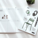 Weekly plan - 2024 Moderato Vintage Object B6 Dated Weekly Diary