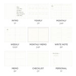 Planner sections - 2024 Dot Your Day Dated B6 Weekly Planner Diary