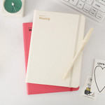 2024 A Piece of Basic B6 Dated Weekly Diary Planner