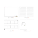 Contents - 2024 Blah Blah B6 Dated Weekly Diary