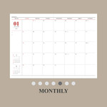 Monthly -  2024 The Classic B5 Dated Monthly Planner