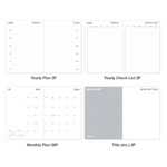 Planner sections - 2024 Day Record A5 Dated Monthly Planner Lined Notebook