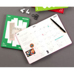 Monthly plan - 2024 Day Record A5 Dated Monthly Planner Lined Notebook