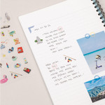 Lined note - 2024 Second A5 Medium Twin Wire Dated Weekly Planner