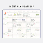 Monthly plan - 2024 Table Talk A5 Hardcover Dated Weekly Planner