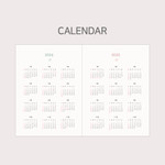 Calendar - 2024 Hello Small Dated Weekly Diary Planner