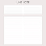 Lined note - 2024 Hello B6 Dated Weekly Diary Planner