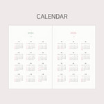 Calendar - 2024 Hello B6 Dated Weekly Diary Planner